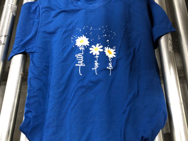 Photo 1 of Faith, Hope, Love Blue Shirt XL