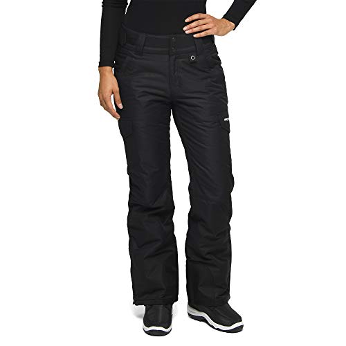 Photo 1 of Arctix Women's Snow Sports Insulated Cargo Pants, Black, Large
