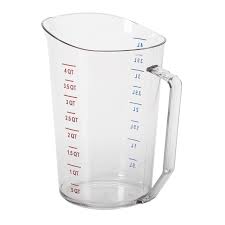 Photo 1 of Cambro - 400mccw135 - 4 Qt Camwear® Measuring Cup
