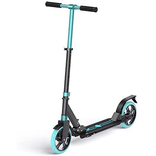 Photo 1 of Hiboy Scooter for Adults, Kids, Teens, Durable Large Wheel, Shock Suspension, and Premium ABEC 9 Bearings, Scooters for Kids 8 Years and up,Blue
