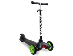 Photo 1 of Kids Scooter Deluxe 3 Wheel Glider with Kick n Go Lean 2 Turn - Black
