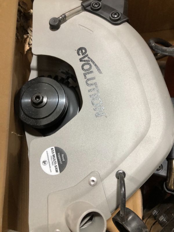 Photo 3 of Evolution (R300DCT+) - 12 in Concrete Saw (Aka Circular Saw, Angle Grinder, Chop Saw, Cut Off Saw, Demo Saw, Disc Cutter, Power Cutter) - 15A Motor, No Gas - 4-1/2 in Cut - Incl Premium Diamond Blade
