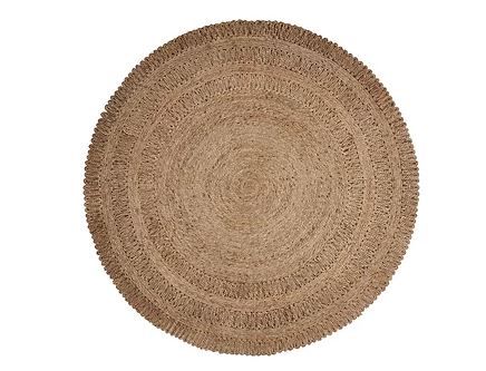 Photo 1 of 12034GRY Natural Jute - LR---6ft round
