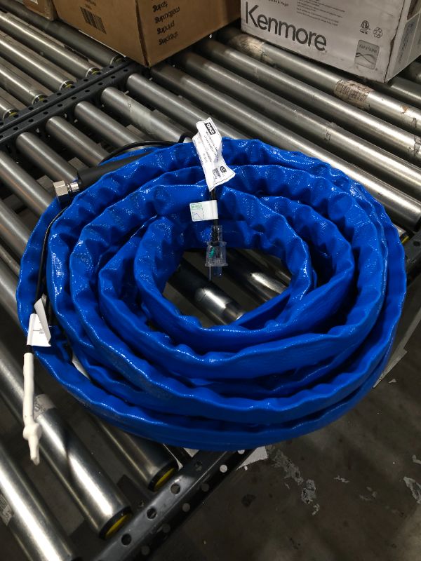 Photo 2 of Camco 22912 50 Feet Taste Pure Heated Drinking Water Hose with Thermostat - Lead Free
