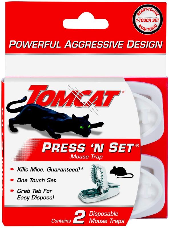Photo 1 of Tomcat Press Mouse Trap 2 Pack