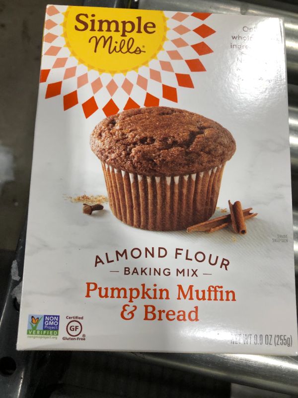 Photo 2 of Simple Mills Gluten Free Pumpkin Muffin & Bread Almond Flour Baking Mix - 9oz