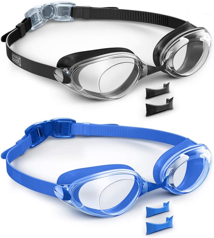 Photo 1 of Aegend 2 Pack Swim Goggles, Swimming Goggles Anti-Fog for Man Women Youth Adult