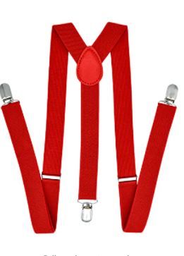 Photo 1 of Trilece Suspenders for Men and Women - Adjustable Elastic 1 inch Wide Y Shape Heavy Duty Clips - Fathers Day Gifts
