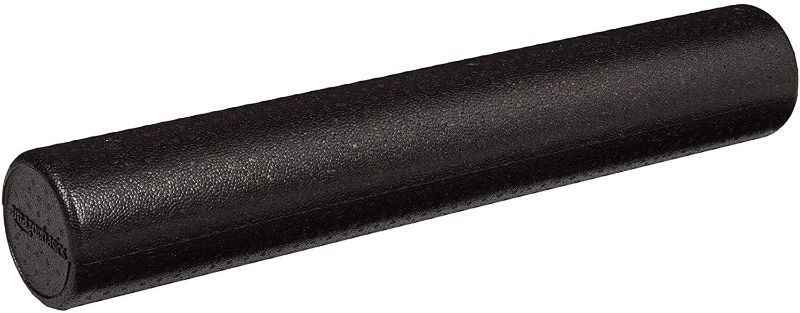 Photo 1 of Amazon Basics High-Density Round Foam Roller for Exercise, Massage, Muscle Recovery -  36"
