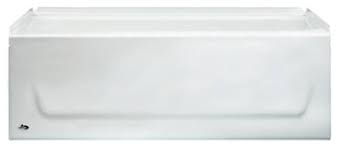 Photo 1 of Bathtub, Left-Hand, White, 4.5-Ft. | True Value of Vassar and Frankenmuth