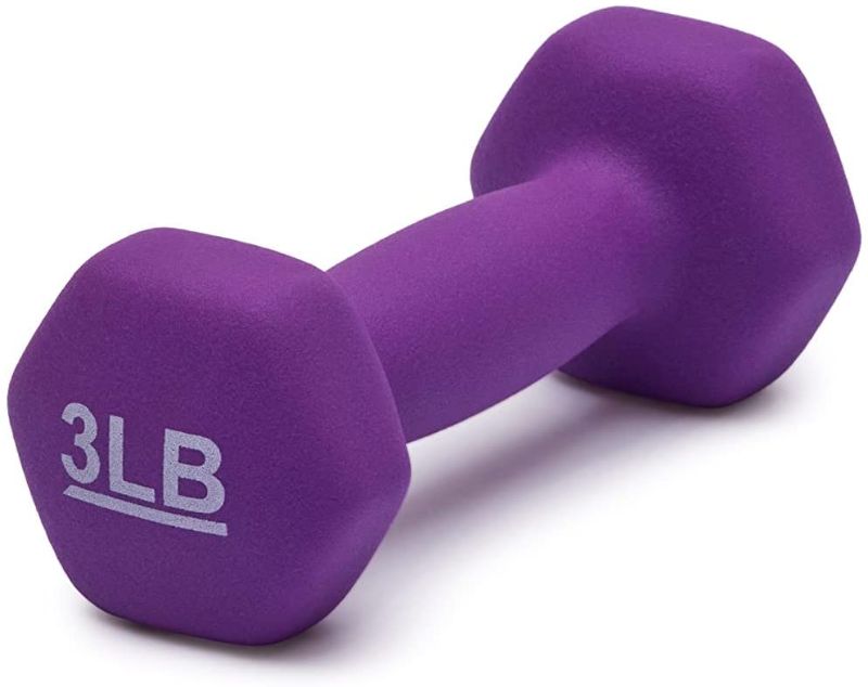 Photo 1 of Amazon Basics Neoprene Workout Dumbbell--- 3lb
