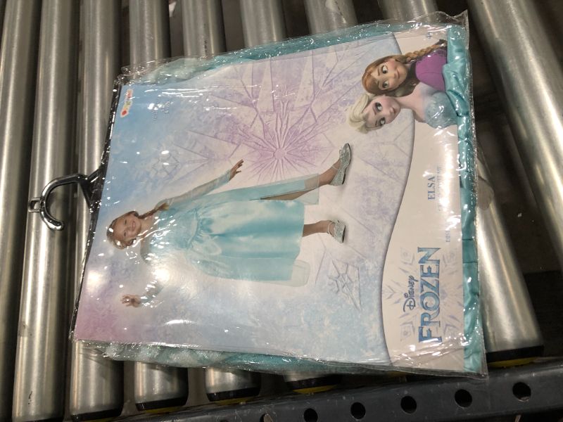 Photo 2 of Frozen Elsa Snow Queen Gown Classic Child Costume---4-6x

