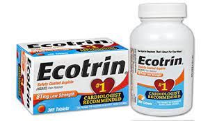 Photo 1 of Ecotrin Low Strength Aspirin , #1 Cardiologist Recommended, 81mg Low Strength, 365 Safety Coated Tablets---exp 11-2022
