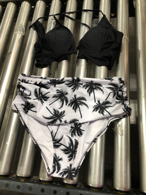 Photo 1 of 12 crazy bathing suit black coconut 2pc--- xl