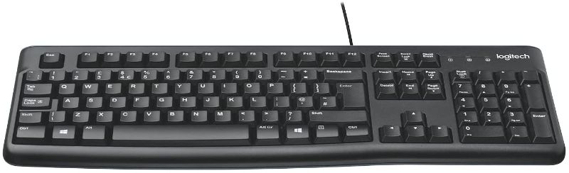 Photo 1 of Logitech K120 USB Wired Standard Keyboard