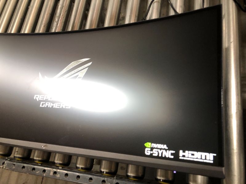 Photo 2 of ASUS ROG Strix 34 Ultra-wide Gaming Monitor (XG349C) - UWQHD (3440 x 1440), 180Hz, 1ms, 135 sRGB, G-Sync Compatible, DisplayHDR 400