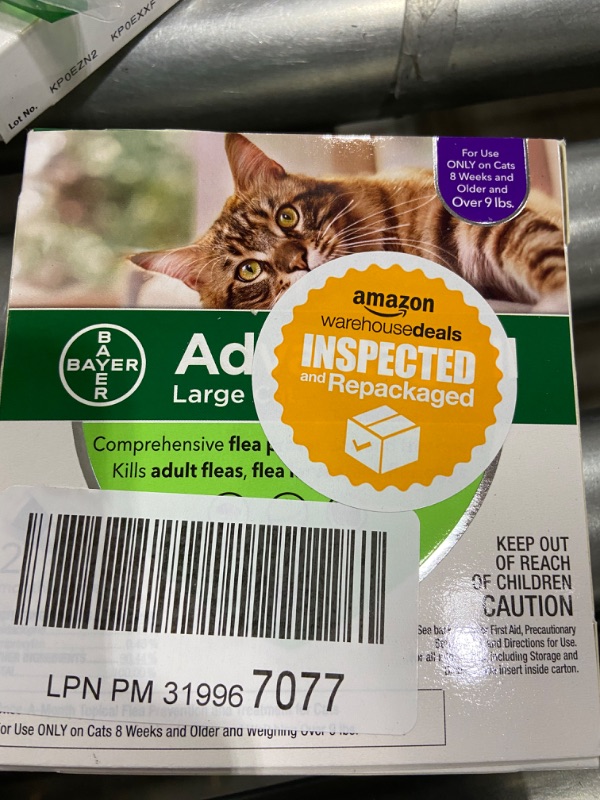 Photo 2 of Advantage II Flea Prevention and Treatment for Large Cats 