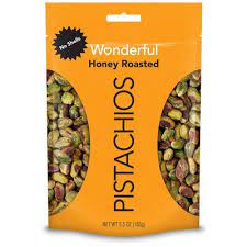 Photo 1 of Wonderful Pistachios No Shells Honey Roasted - 5.5oz---best by march-22-2022

