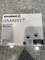 Photo 1 of 2 - SYLVANIA SMART+ Bluetooth LED Light Bulbs, BR30 9W Soft White, Dimmable,
