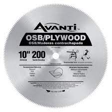 Photo 1 of 10 in. x 200-Tooth OSB/Plywood Ripping Circular Saw Blade
