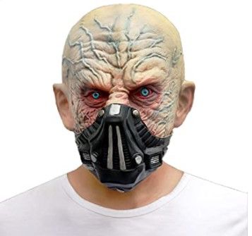 Photo 1 of Halloween Mask Creepy Scary Novelty Costume Prop Horror Cosplay Party Latex Masks
