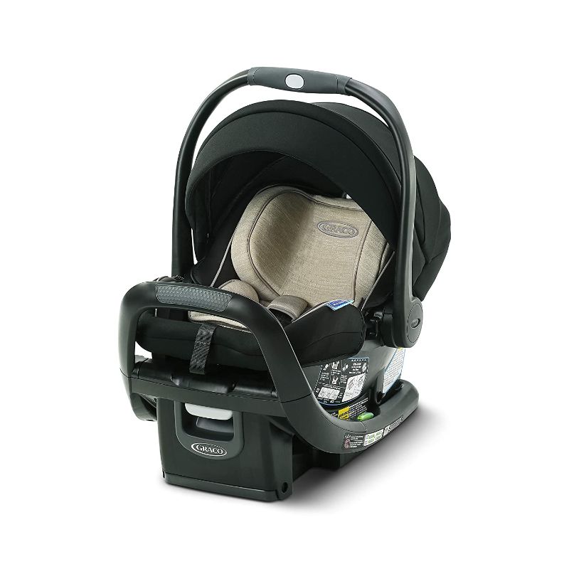 Photo 1 of GRACO SnugFit 35 DLX Infant Car Seat Baby Car Seat with Anti Rebound Bar, Pierce , 27.5x17.5x25.5 Inch