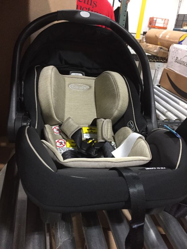 Photo 2 of GRACO SnugFit 35 DLX Infant Car Seat Baby Car Seat with Anti Rebound Bar, Pierce , 27.5x17.5x25.5 Inch