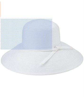 Photo 1 of San Diego Hat Company Women’s Braided Sun Hat With Self-Tie Band, 5-Inch Brim