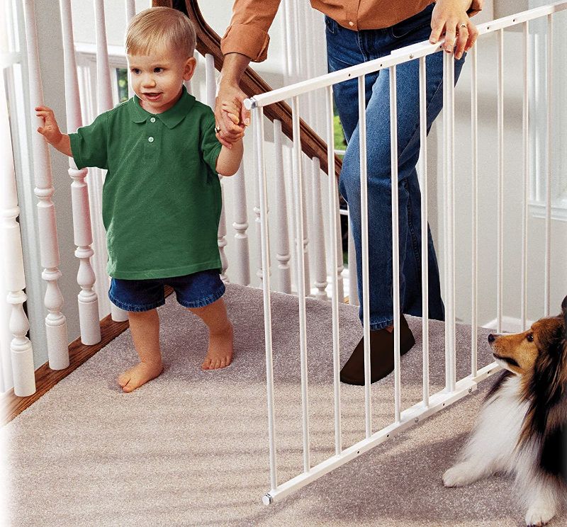 Photo 1 of KidCo Safeway, Top of Stairs, Trip Proof Design, Adjustable, Hardware Mounted Baby Pet Gate