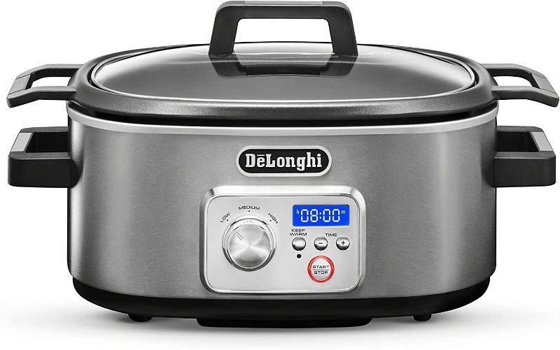 Photo 1 of De'Longhi Livenza Programmable Slow Cooker with Stovetop-Safe Pot