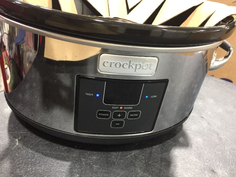 Photo 2 of Crock-Pot - 7qt Digital Slow Cooker - Platinum
