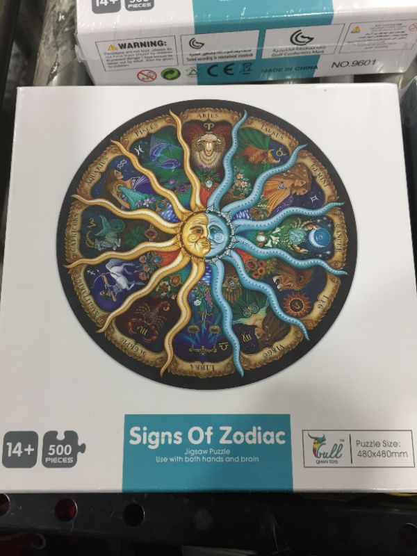 Photo 1 of Signs of zodiac jigsaw puzzle, 500 pieces, PACK OF TWO 