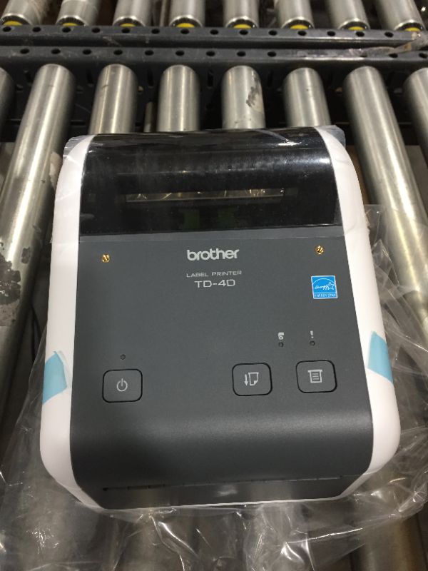 Photo 4 of Brother TD4420DN 4-inch Thermal Desktop Barcode and Label Printer, 203 dpi, 8 IPS, Standard USB and Serial, Ethernet LAN
