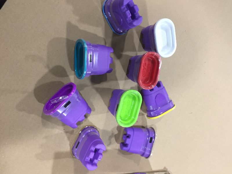 Photo 2 of Kinetic Sand, Castle Containers 10-Color Pack
