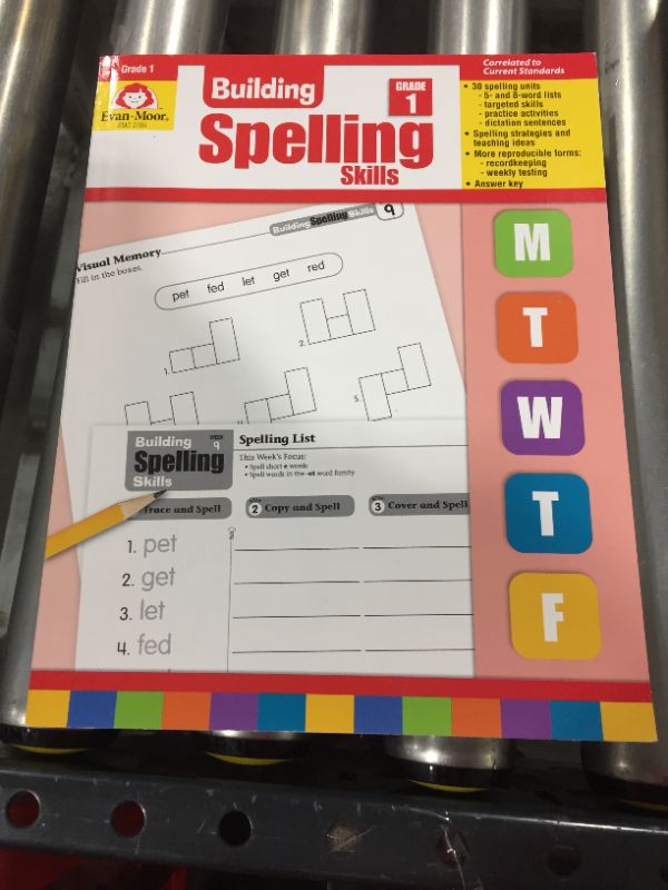 Photo 1 of Building Spelling Skills: Grade 1 Paperback – Teacher's Edition, February 27, 2002
