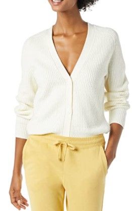 Photo 1 of Amazon Essentials Women's Soft Touch Ribbed Blouson Cardigan
XL