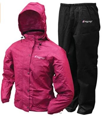 Photo 1 of FROGG TOGGS Women's Classic All Purpose Rain Suit
LARGE 