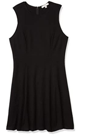 Photo 1 of Amazon Brand - Lark & Ro Women's Ponte Sleeveless Fit and Flare Dress
XL