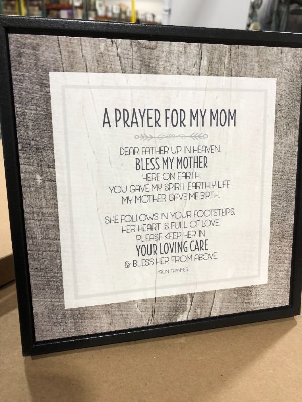 Photo 1 of A PRAYER FOR MY MOM FRAME 7.5x7.5"
