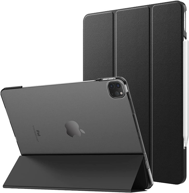 Photo 1 of CASE for Fit iPad Pro 11 Inch Case Ultra Slim Translucent Hard Back Shell Protective Smart Cover Fit iPad Pro 11" Black