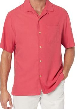 Photo 1 of 28 Palms Men's Relaxed-Fit Camp Shirt size: large