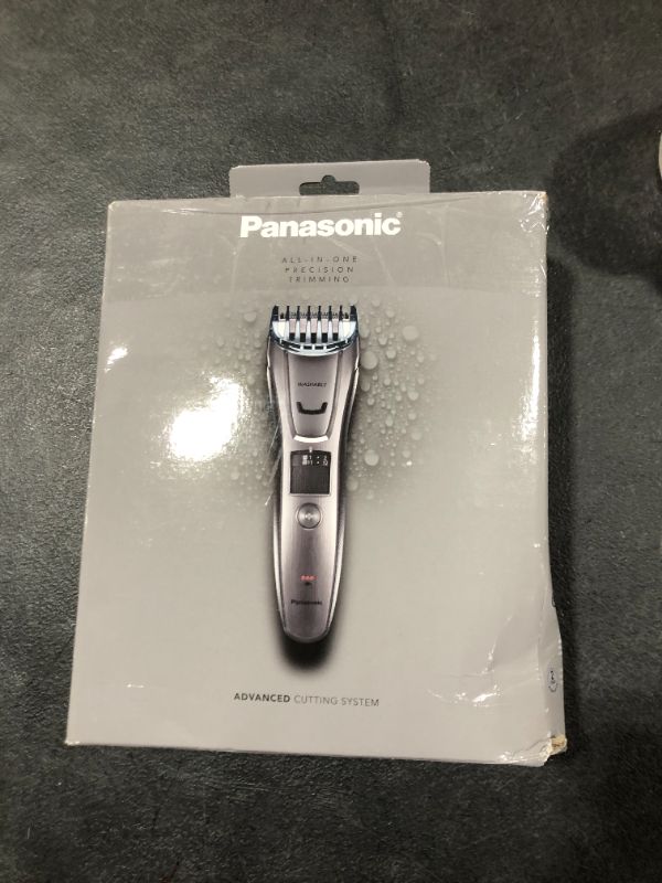 Photo 1 of Panasonic Multigroom Beard Trimmer Kit For Face, Head, Body Hair Styling and Grooming, 39 Quick-Adjust Dial Trim Settings, Cordless/Cord, ER-GB80-S, Silver
