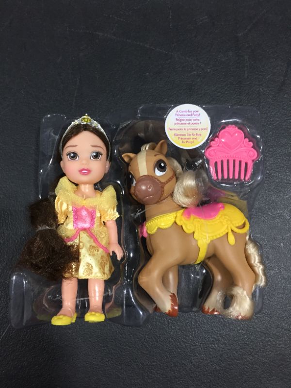 Photo 2 of Disney Princess Belle Petite Doll & Pony