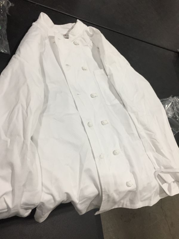 Photo 2 of Chef Works Men's Lansing Chef Coat size:2XL