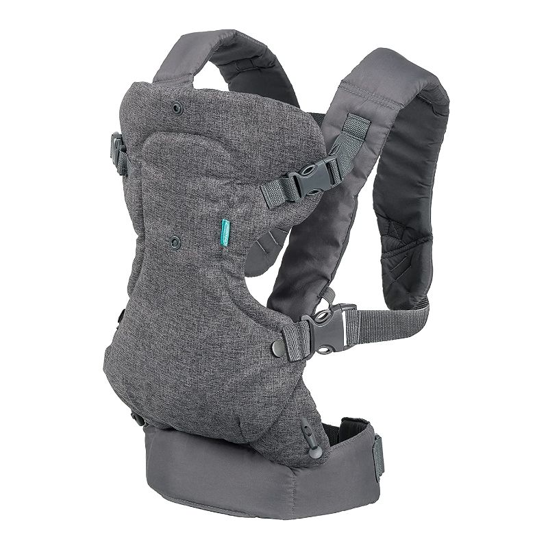 Photo 1 of Infantino Flip Advanced 4-in-1 Carrier - Ergonomic, convertible, face-in and face-out front and back carry for newborns and older babies 8-32 lbs