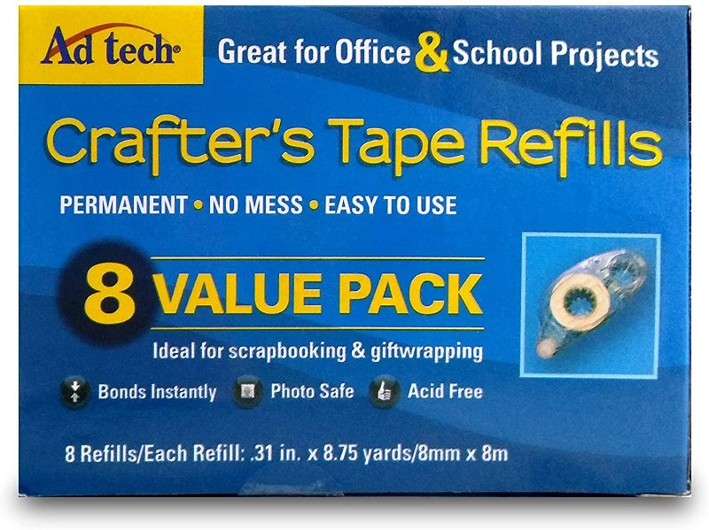 Photo 1 of AdTech 05674 Permanent Crafter's Tape Refills, single unit