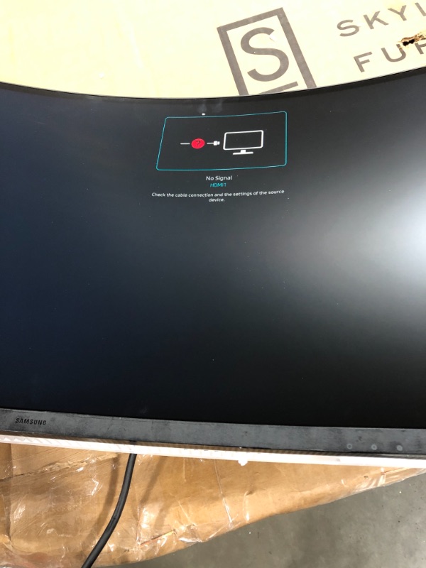 Photo 3 of Samsung 49" 32:9 Ultrawide Curved Adaptive-Sync 240 Hz HDR VA Gaming Monitor