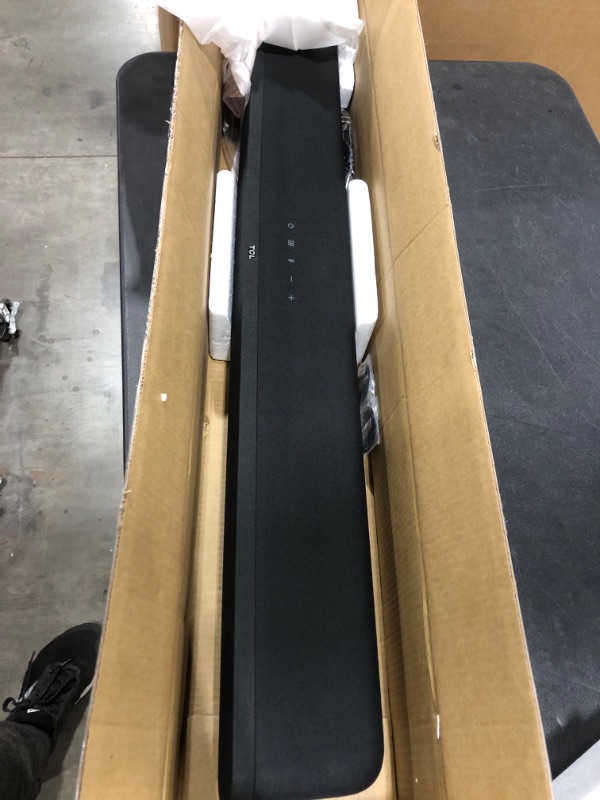 Photo 1 of TCL Alto 8i 2.1 Channel Dolby Atmos Sound Bar with Built-in Subwoofers and Bluetooth – TS8111, 260W, 39.4-inch, Black
