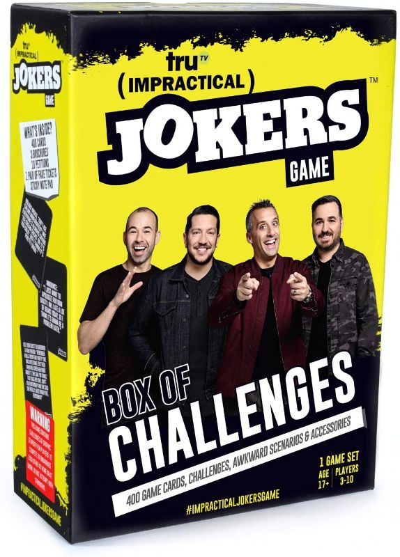 Photo 1 of Wilder Games Impractical Jokers: The Game - Box of Challenges (17+) (WILD-512)
