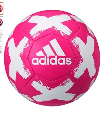 Photo 1 of adidas Starlancer V Club Soccer Ball- Pink--size 3
